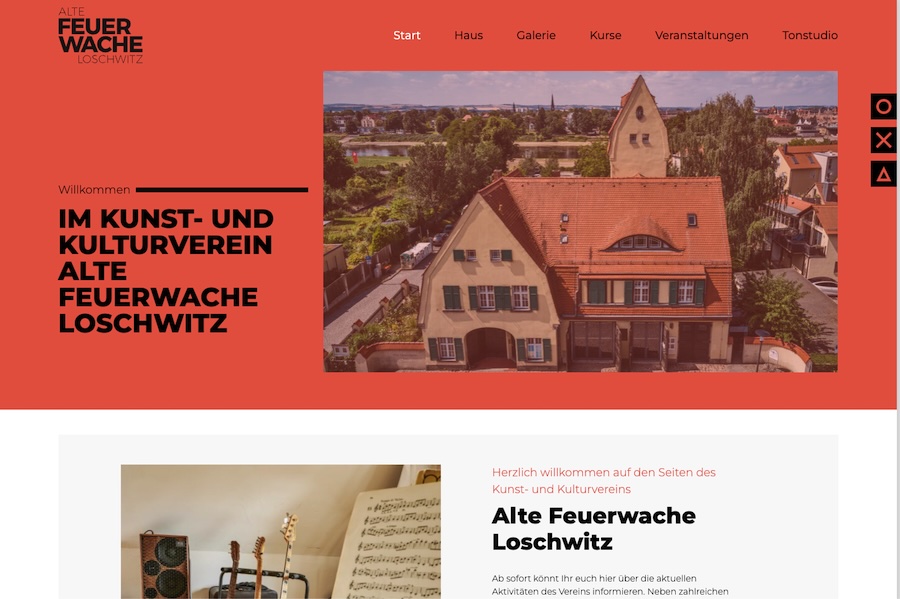 Feuerwache Loschwitz Website
